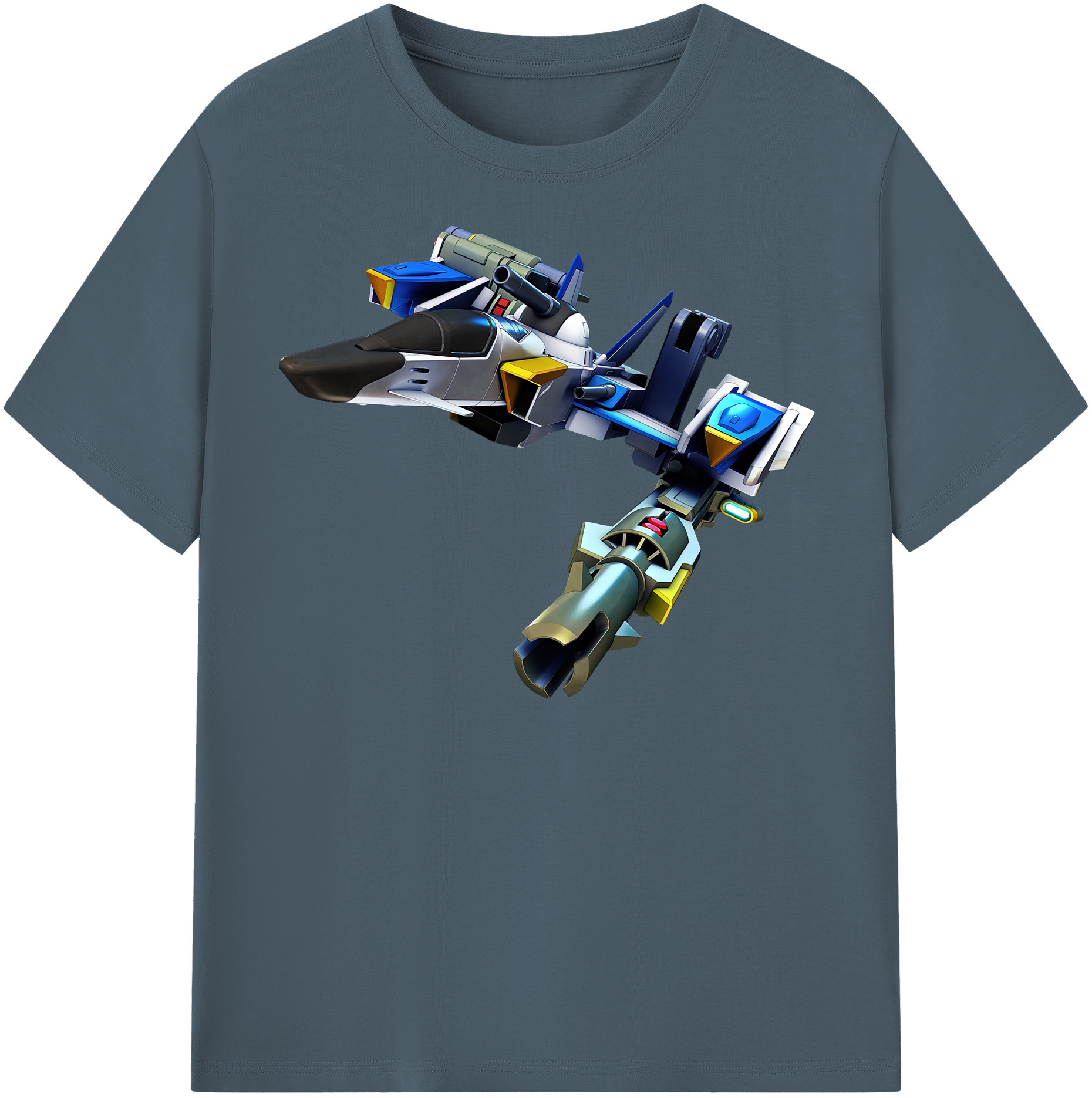 （画像用） 機動戦士ガンダム Mobile Suit Gundam 綿100％半袖Tシャツ（フロントプリント）
